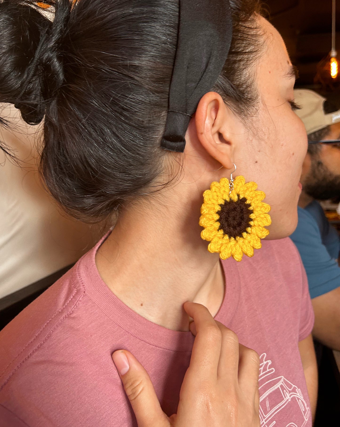 Sunflower Earrings